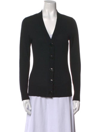 Tory Burch Merino Wool V-Neck Sweater