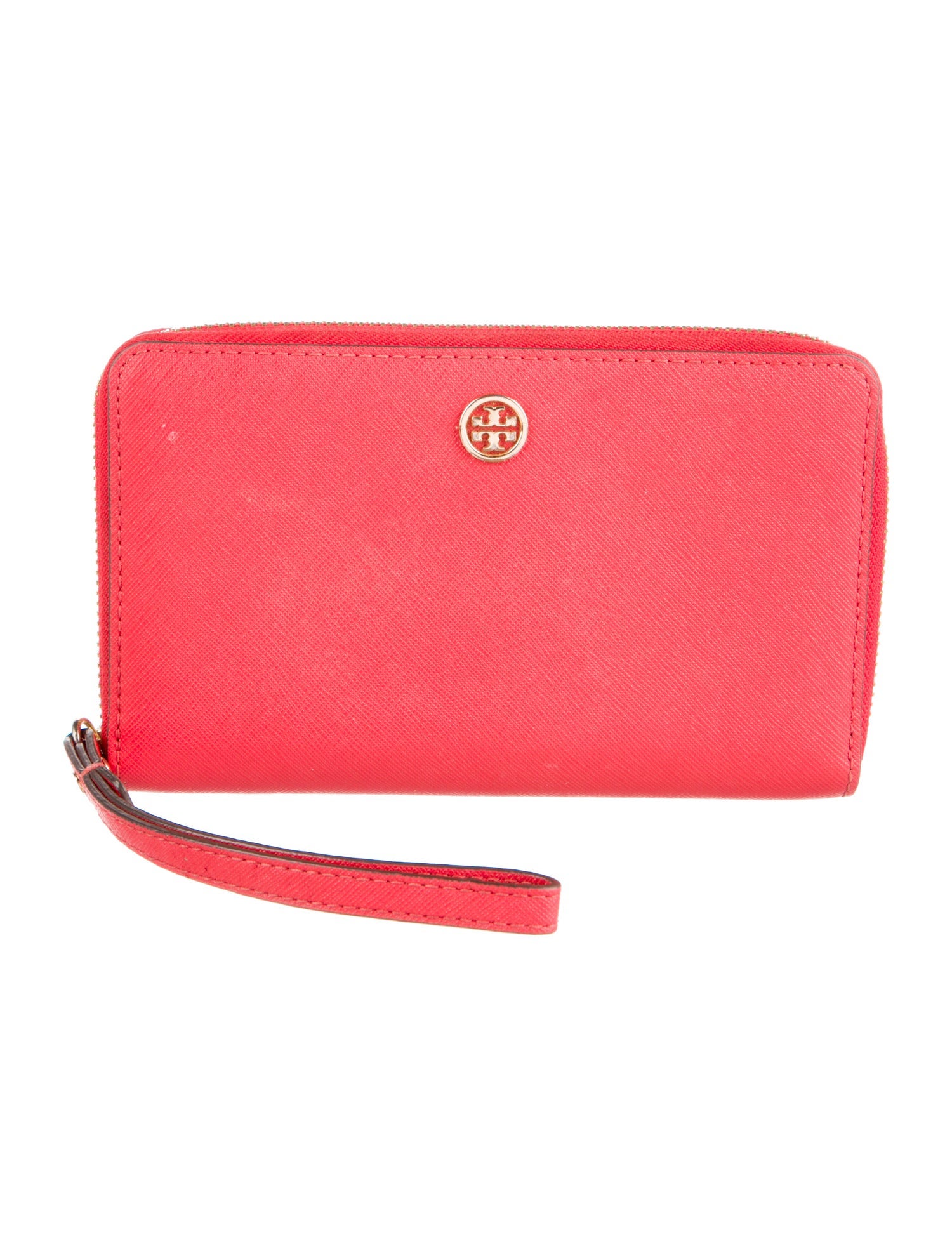 Tory Burch Saffiano Leather Wristlet