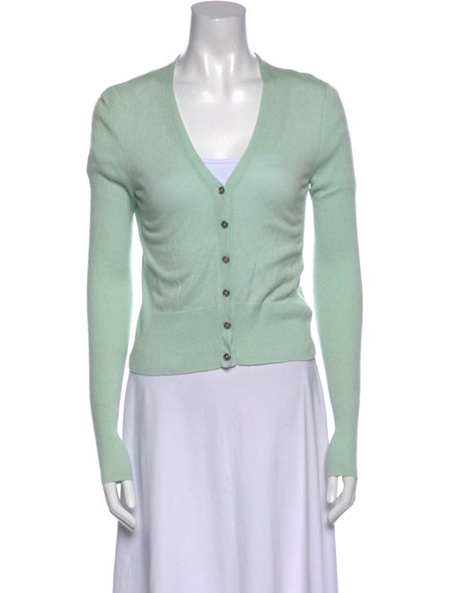 Tory Burch Silk V-Neck Sweater