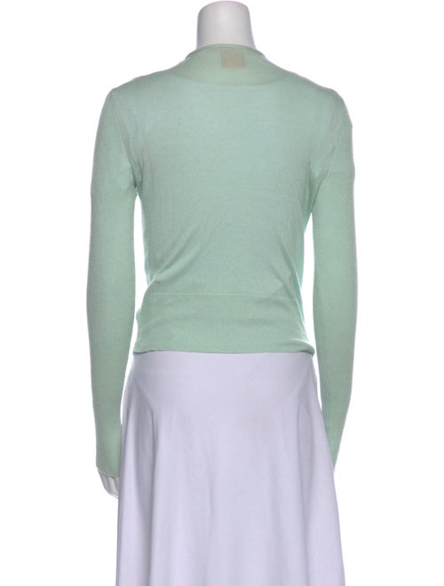 Tory Burch Silk V-Neck Sweater