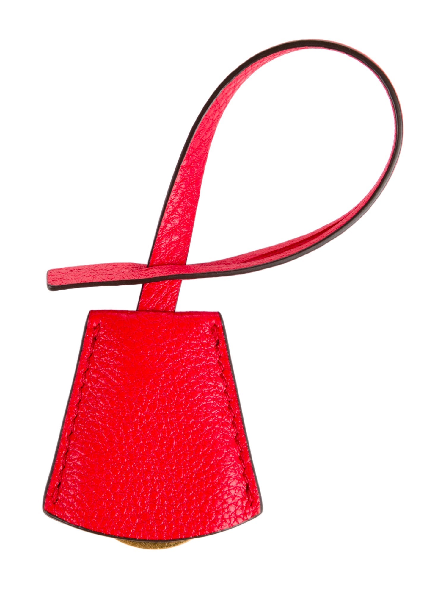 Tory Burch Leather Bag Charm With Signature Logo w/Tags