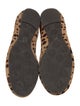 Tory Burch Ponyhair Animal Print Ballet Flats