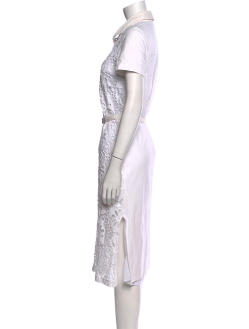 Tory Burch Lace Pattern Knee-Length Dress