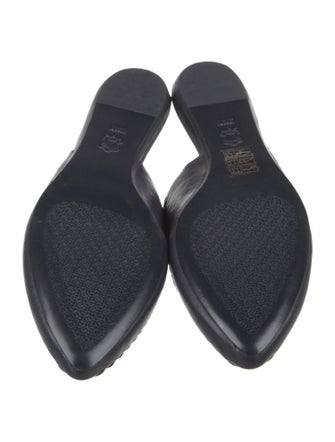 Tory Burch Leather Mules