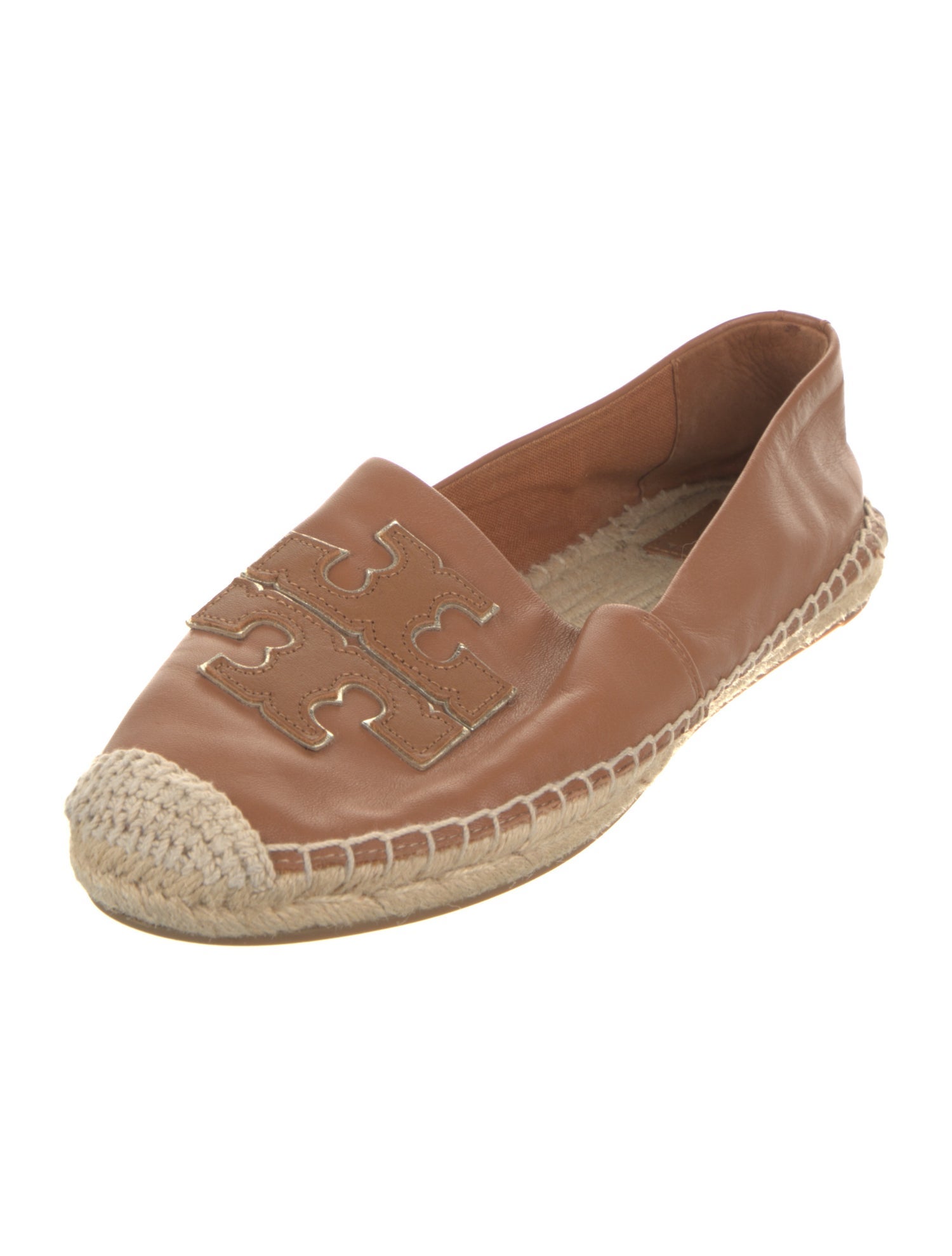 Tory Burch Leather Espadrilles