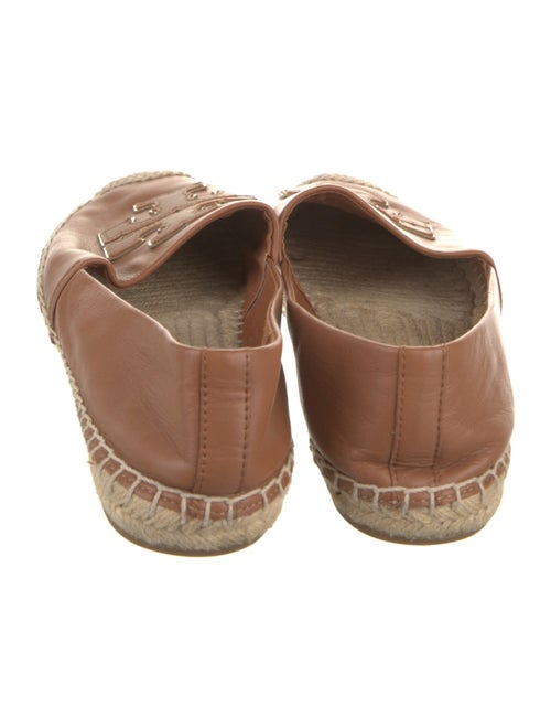 Tory Burch Leather Espadrilles