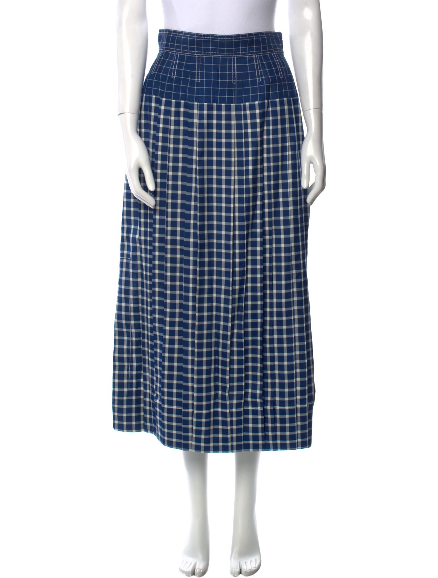 Tory Burch Silk Midi Length Skirt w/ Tags