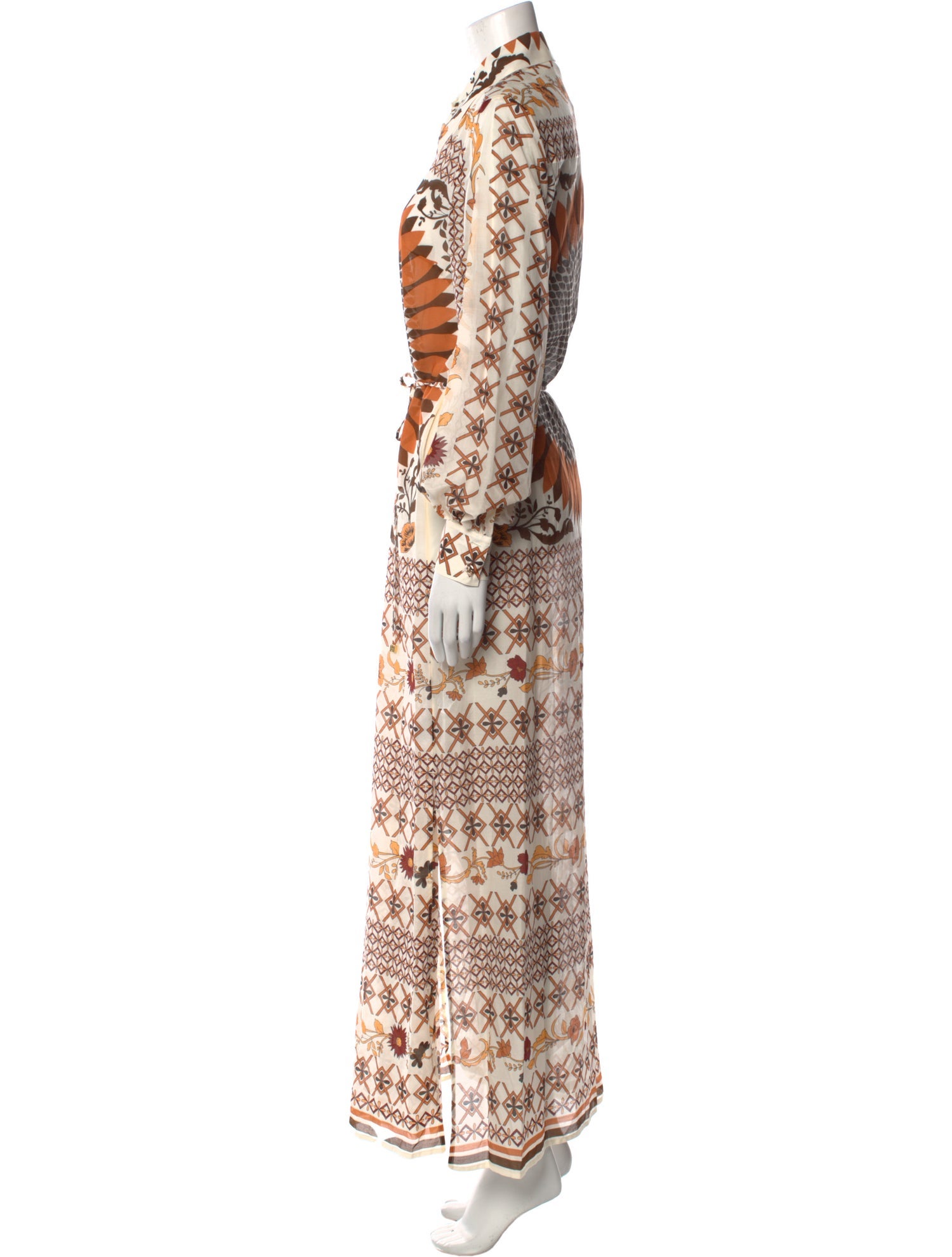 Tory Burch Printed Long Dress w/ Tags