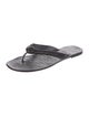 Tory Burch Leather Flip Flops