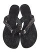 Tory Burch Leather Flip Flops