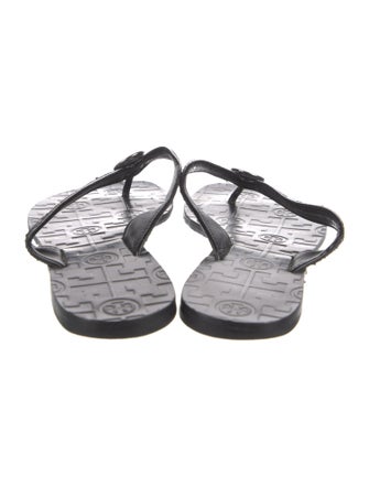 Tory Burch Leather Flip Flops