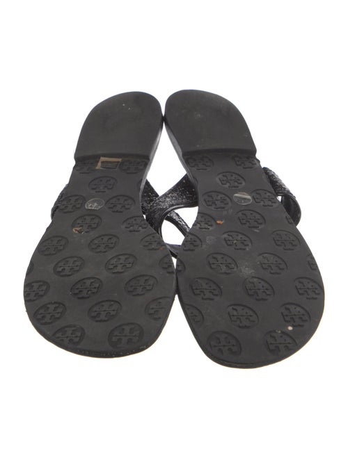 Tory Burch Leather Flip Flops
