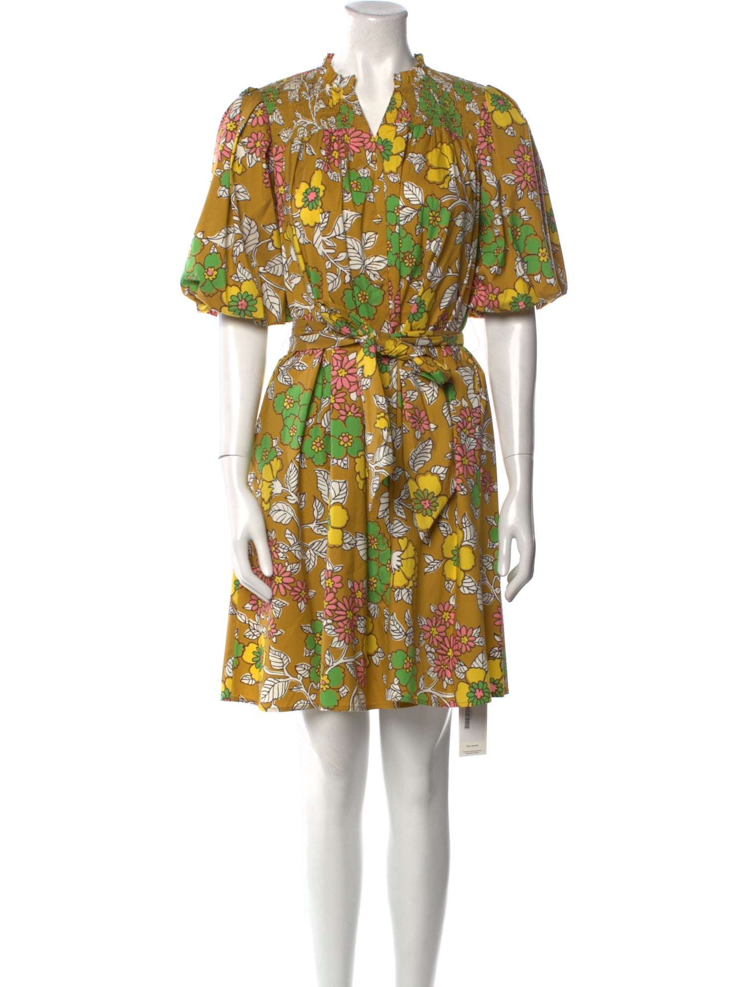 Tory Burch Floral Print Knee-Length Dress w/ Tags