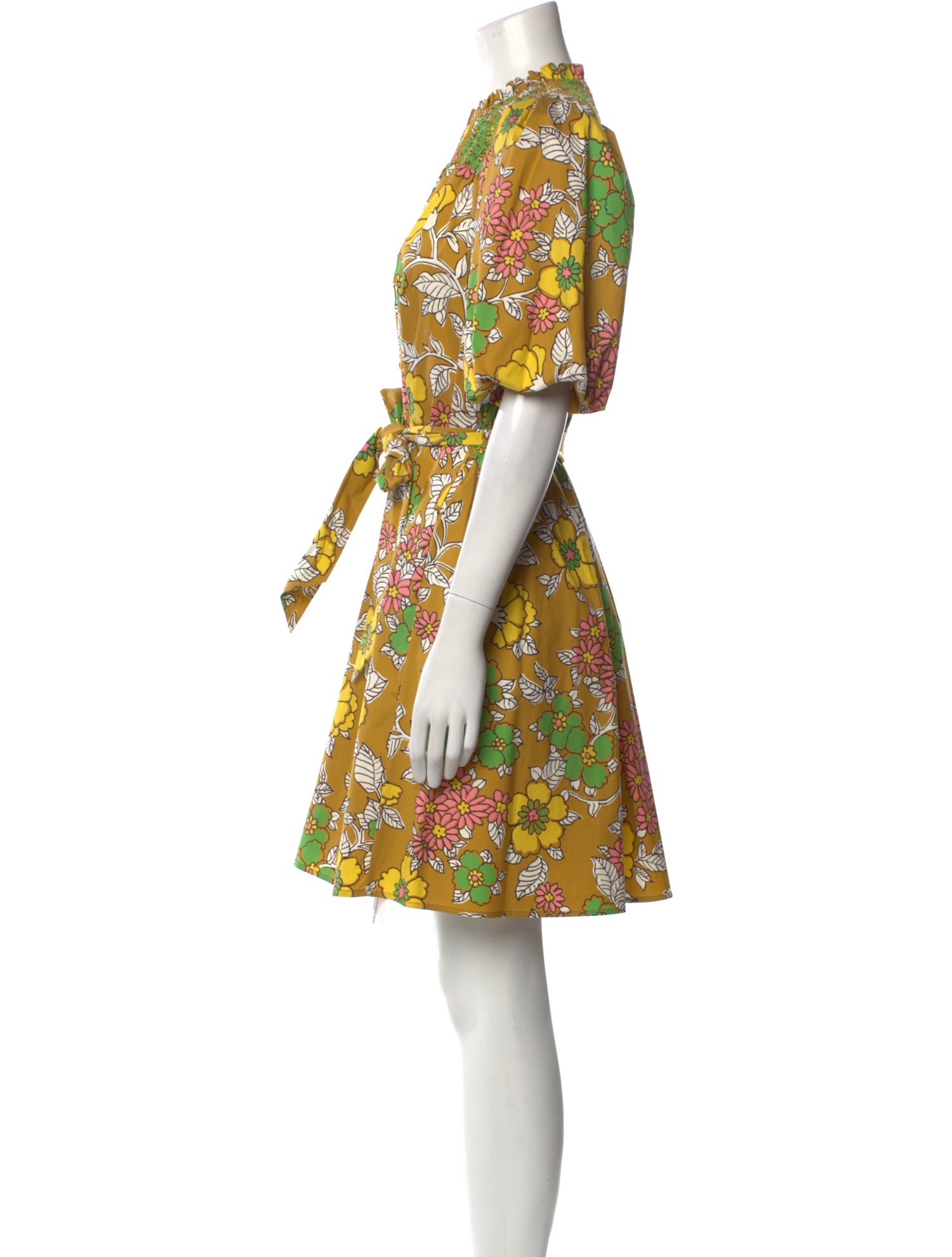 Tory Burch Floral Print Knee-Length Dress w/ Tags
