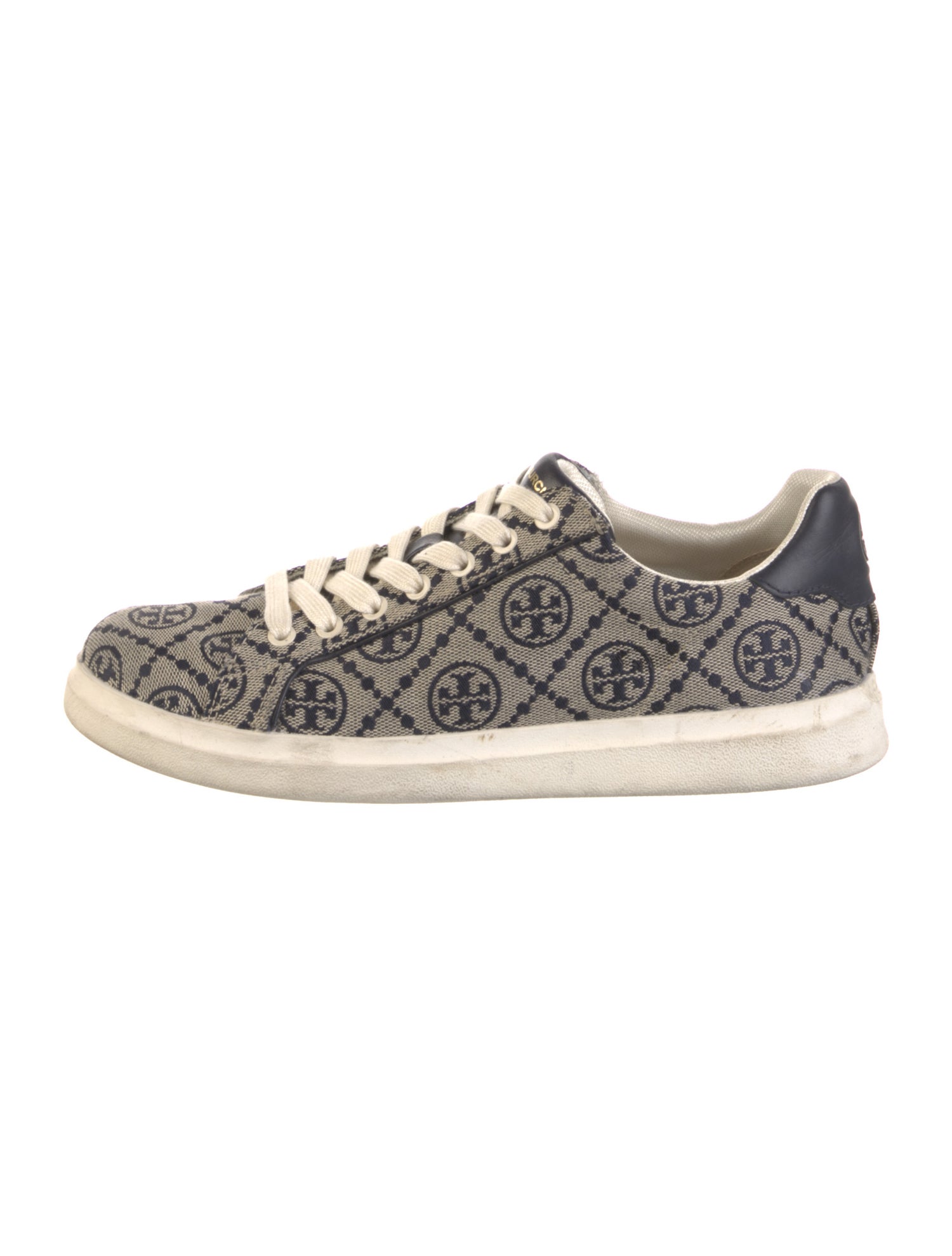 Tory Burch Canvas Printed Sneakers
