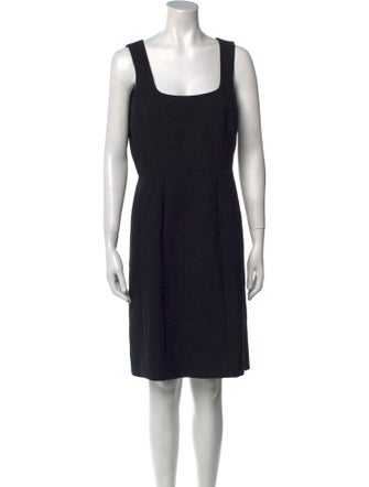 Tory Burch Square Neckline Knee-Length Dress