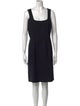 Tory Burch Square Neckline Knee-Length Dress