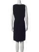 Tory Burch Square Neckline Knee-Length Dress