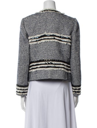 Tory Burch Tweed Pattern Jacket