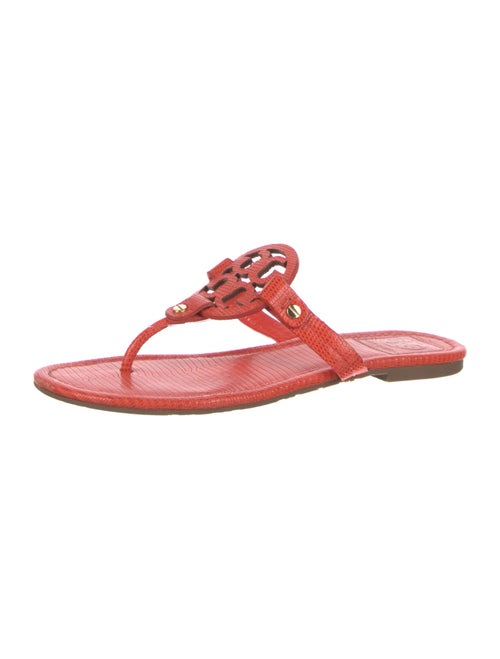 Tory Burch Leather T-Strap Sandals