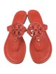 Tory Burch Leather T-Strap Sandals