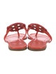 Tory Burch Leather T-Strap Sandals
