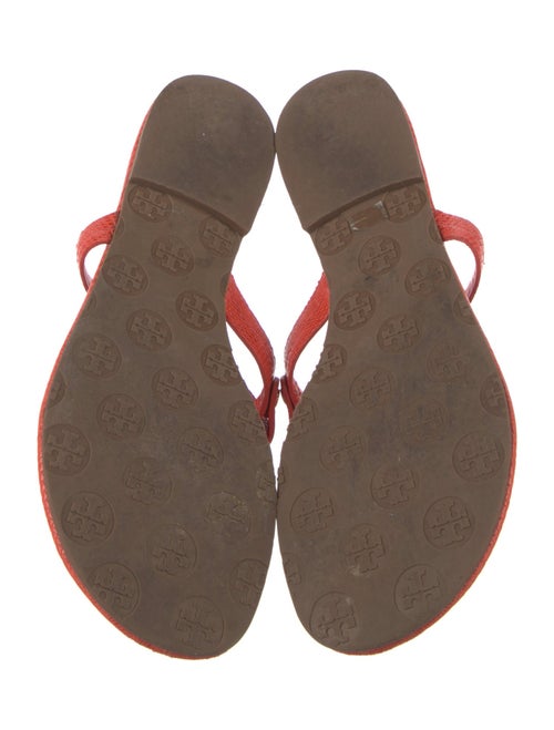 Tory Burch Leather T-Strap Sandals