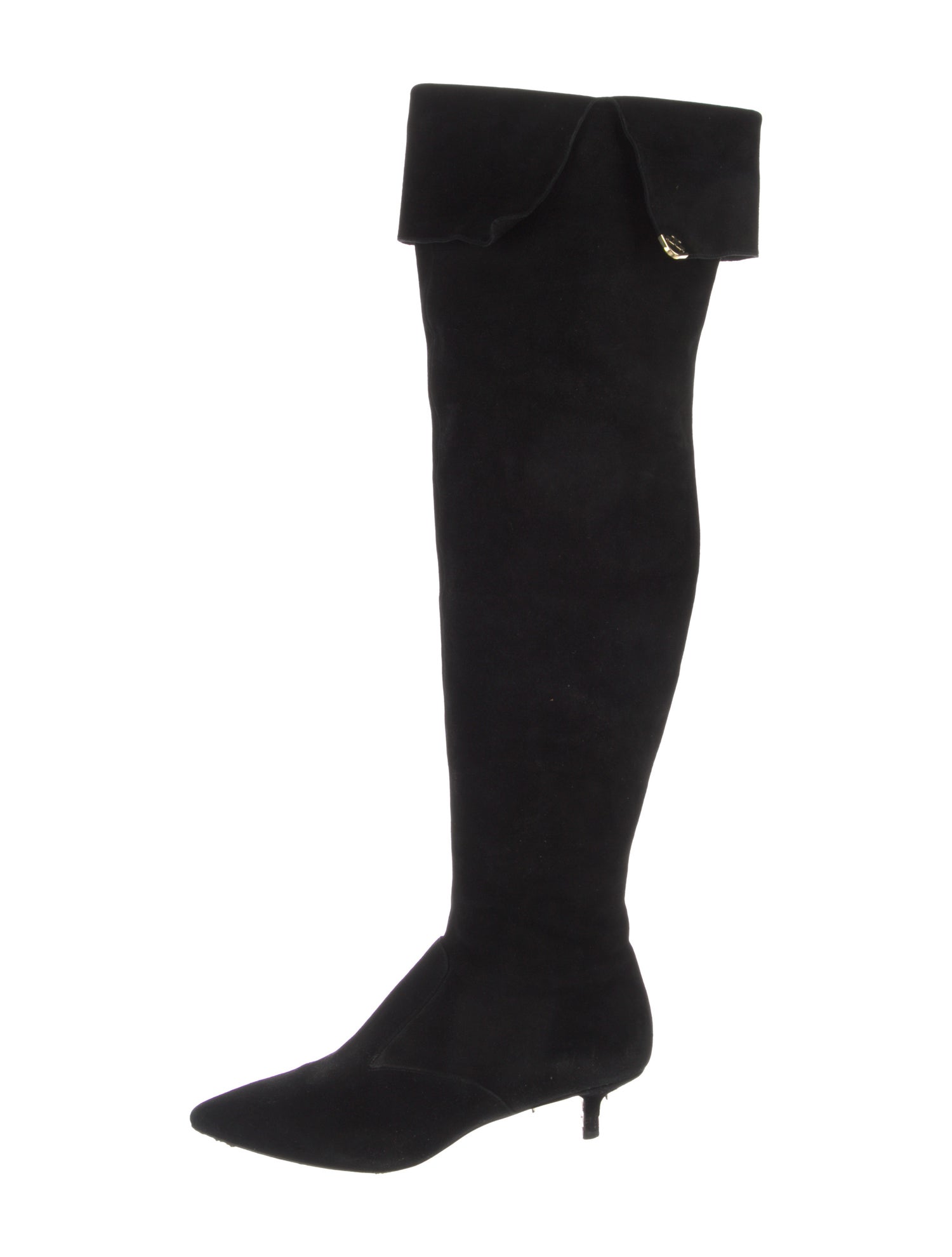 Tory Burch Suede Bow Accents Boots