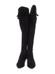 Tory Burch Suede Bow Accents Boots