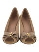 Tory Burch Patent Leather Bow Accents Pumps