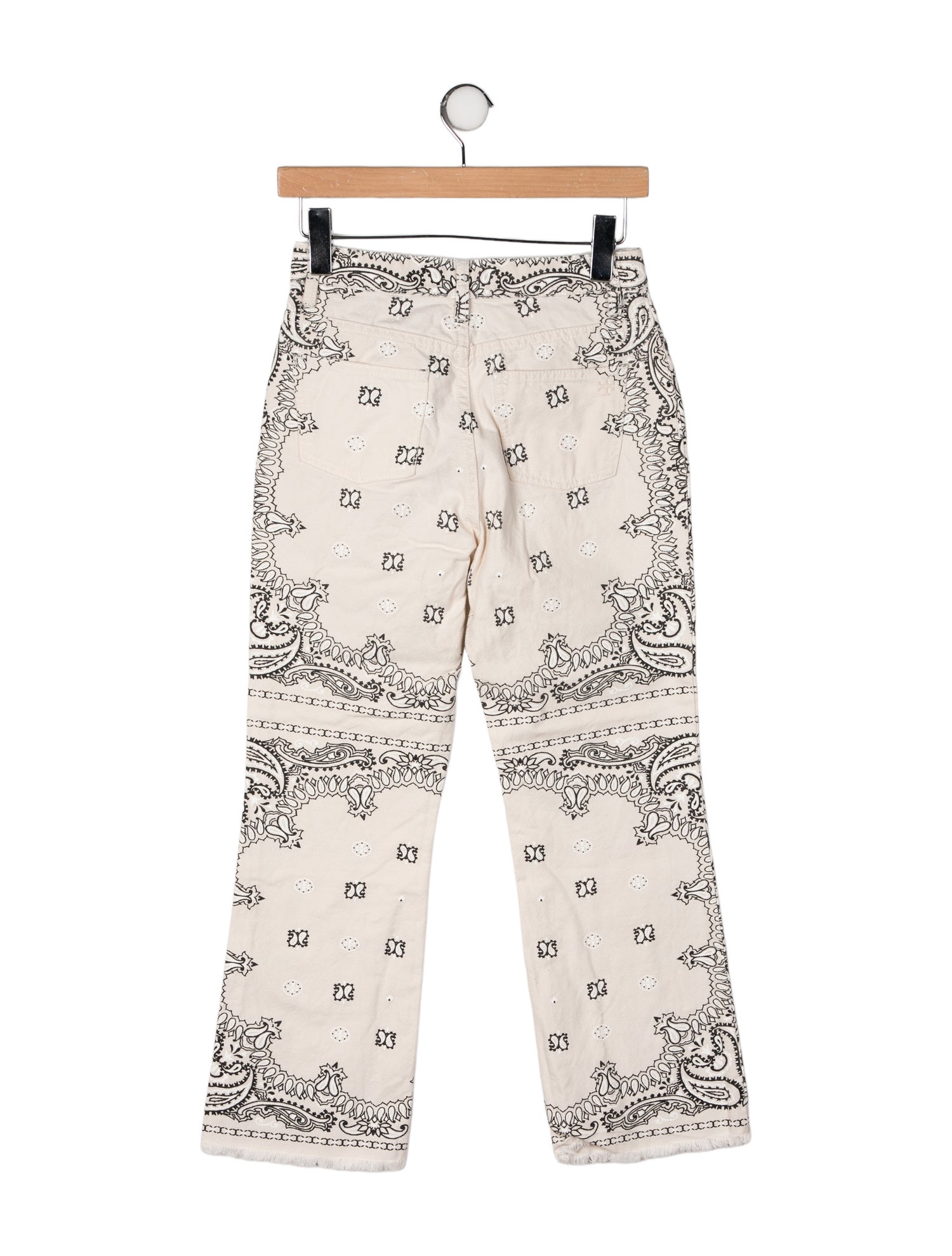 Tory Burch Paisley Print Wide Leg Pants