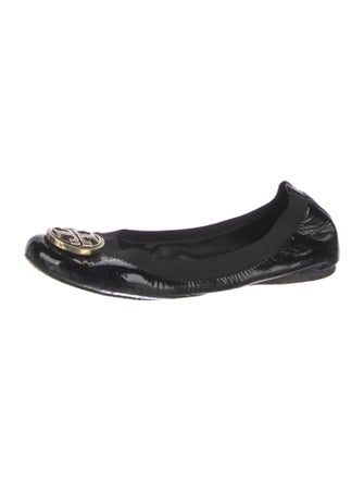 Tory Burch Patent Leather Ballet Flats