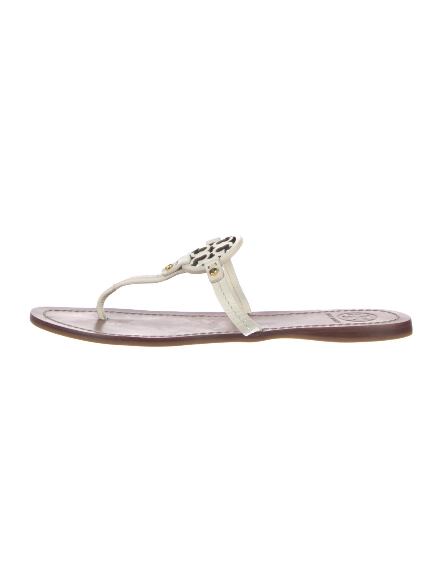 Tory Burch Leather Slides