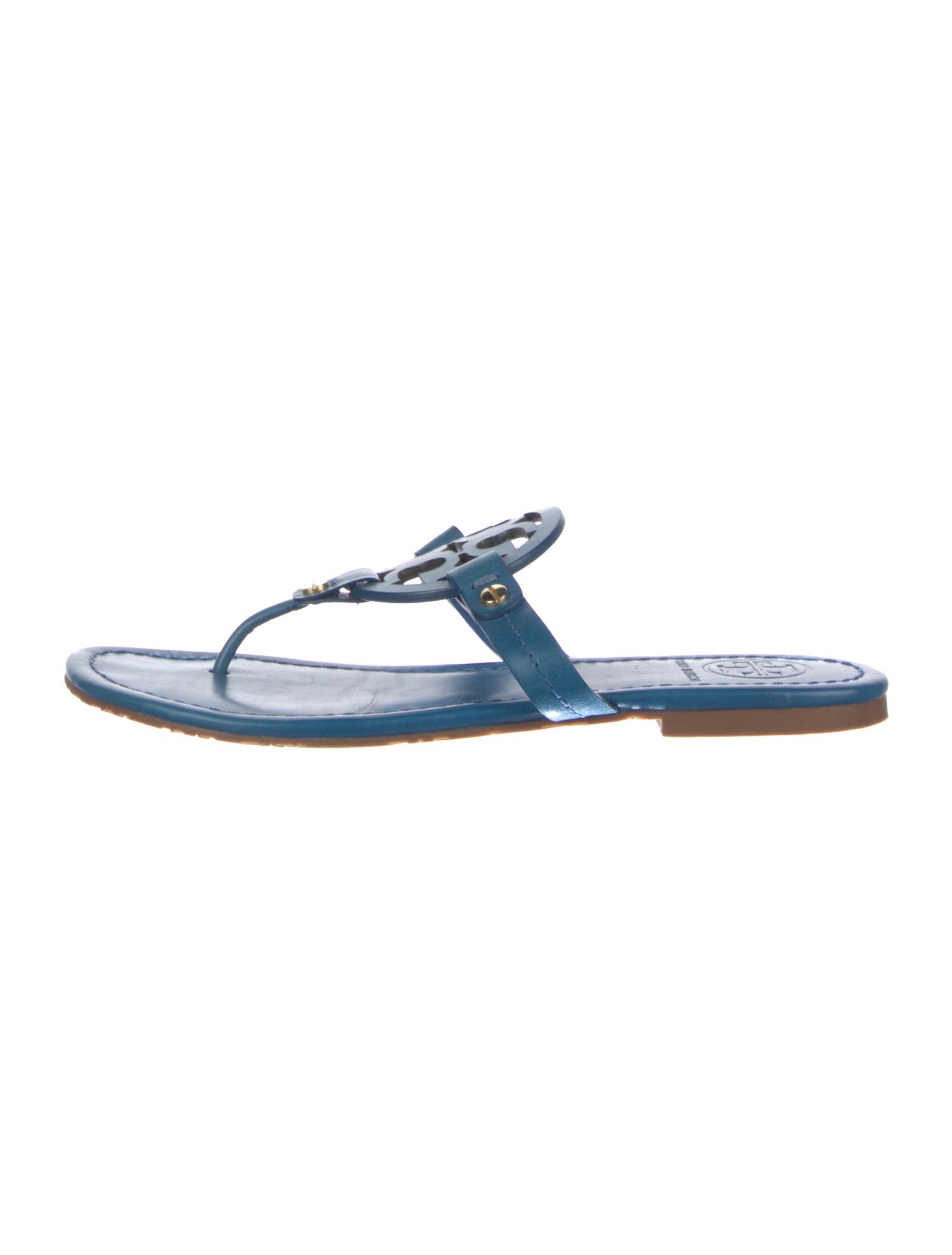 Tory Burch Leather Flip Flops