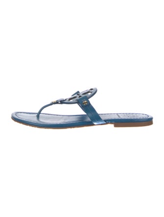 Tory Burch Leather Flip Flops