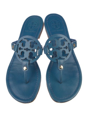 Tory Burch Leather Flip Flops