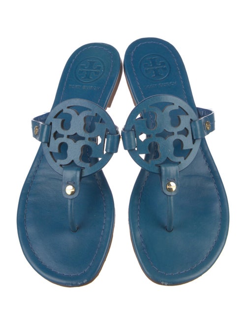 Tory Burch Leather Flip Flops