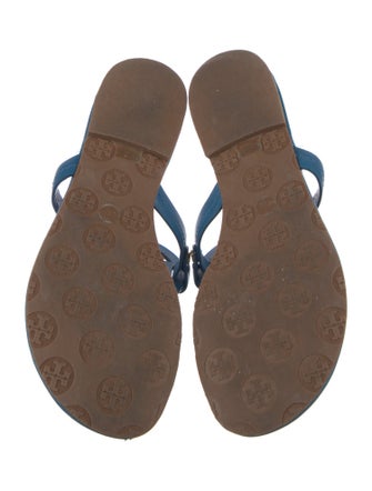 Tory Burch Leather Flip Flops
