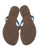 Tory Burch Leather Flip Flops