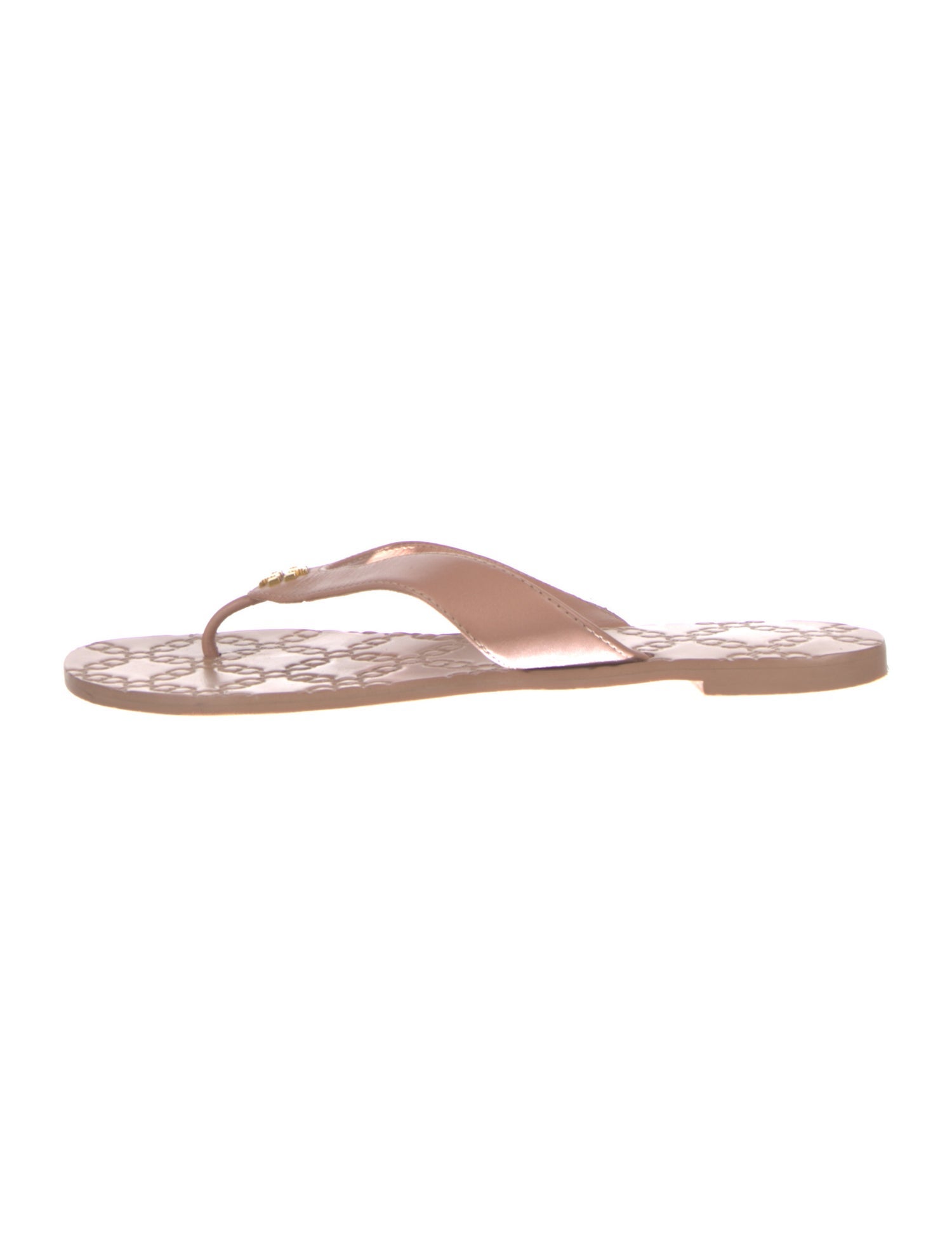 Tory Burch Leather Flip Flops