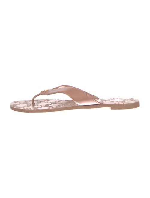 Tory Burch Leather Flip Flops