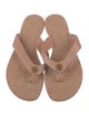 Tory Burch Leather Flip Flops