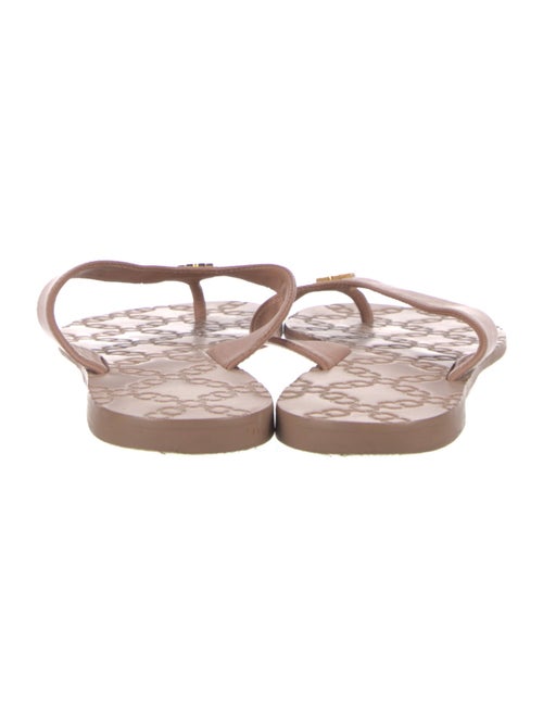 Tory Burch Leather Flip Flops