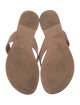 Tory Burch Leather Flip Flops