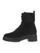 Tory Burch Suede Combat Boots