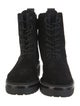 Tory Burch Suede Combat Boots