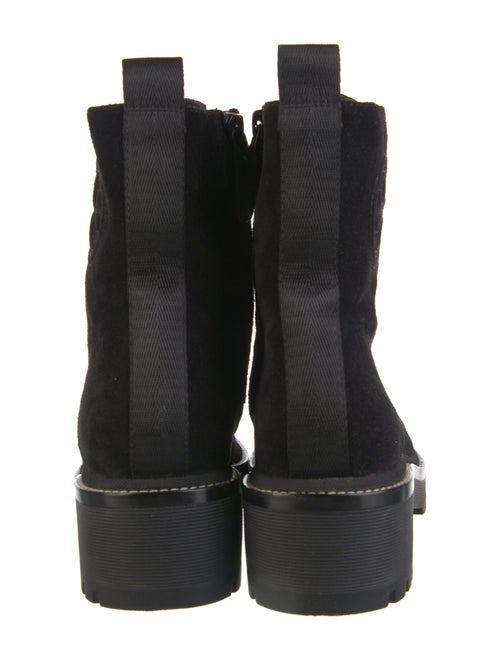 Tory Burch Suede Combat Boots