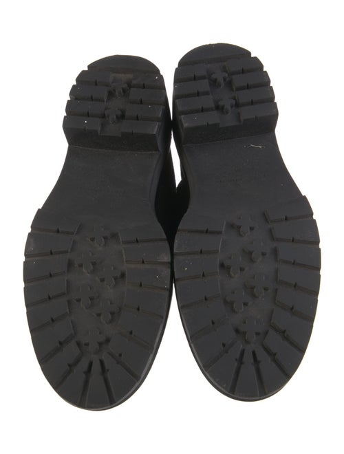 Tory Burch Suede Combat Boots