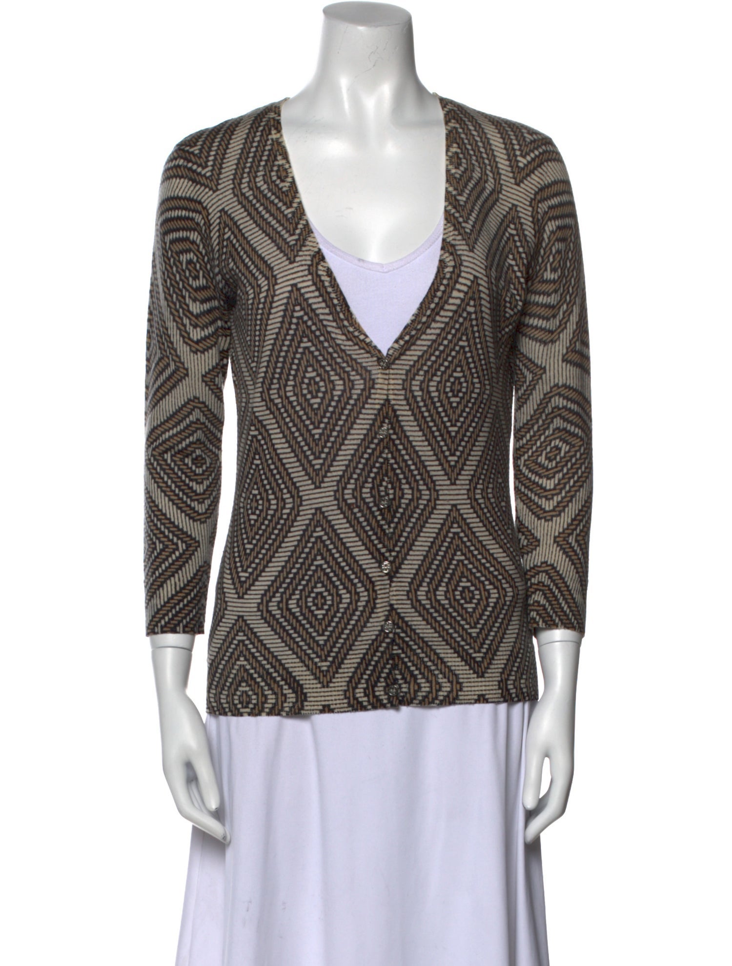 Tory Burch Wool Printed Blouse