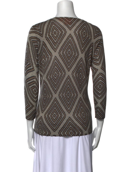 Tory Burch Wool Printed Blouse